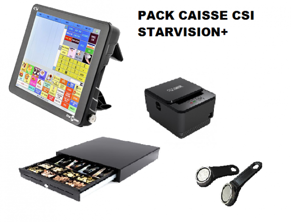 Pack caisse CSI starvision+
