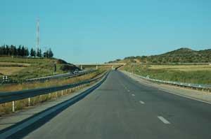 Travaux routiers: Autoroute  Tunis Medjez el bab Oued Zarga 