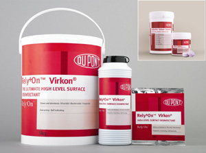 Rely+On Virkon , dtergent-dsinfectant, de haut niveau  trs large spectre pour surfaces, sols et mobiliers - normes europennes  