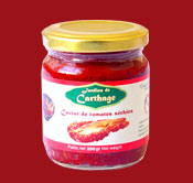 Caviar de tomates sches: Jardin de Carthage