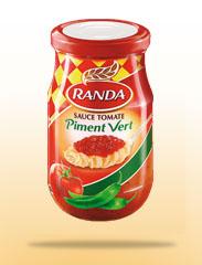 Sauce tomate: Piment Vert