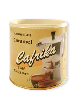 Caf caftire aromatis au caramel