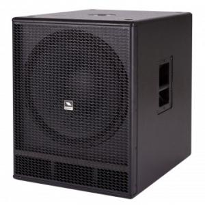 Compact active vented sub-woofer