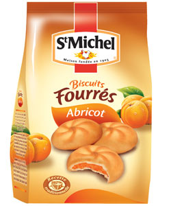 Biscuits fourrs abricot