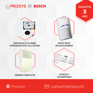 Centrale d'alarme Easy all in one Bosch
