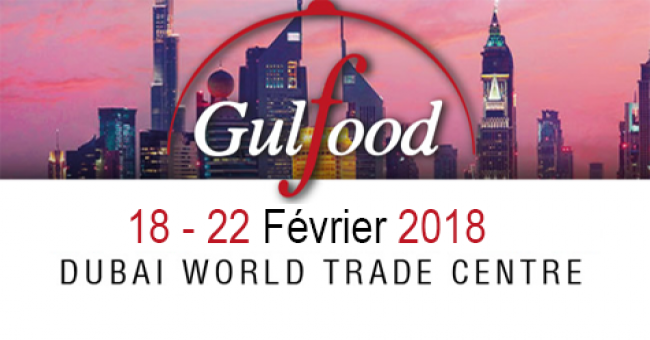 Salon de lAgroalimentaire « GULFOOD DUBAI 2018 » (Section World Food)