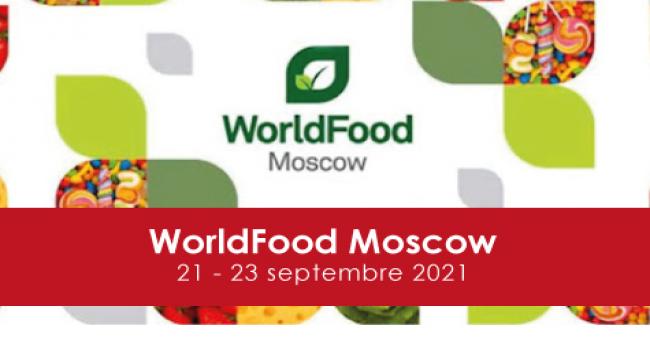Participation tunisienne au salon World Food Moscou     