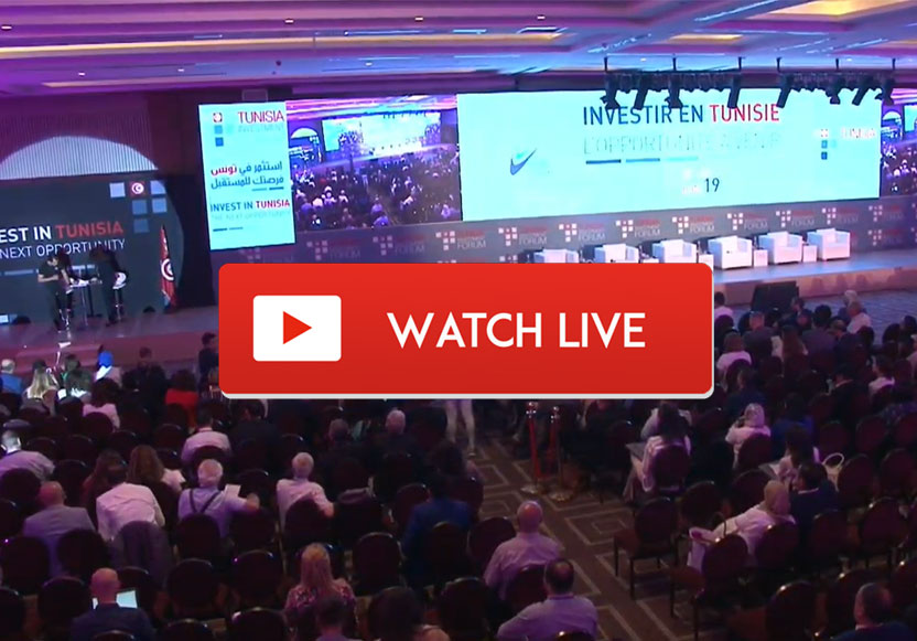 Suivez en direct le streaming Tunisia Investment Forum